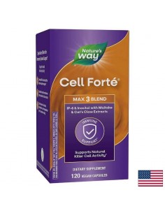 Мощна имунна подкрепа и възстановяване на жизнените сили - Cell Forté MAX³ формула, 120 капсули - Клетъчно здраве