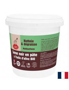 Черна сапунена паста със зехтин – Универсално почистване за дома, 1 kg