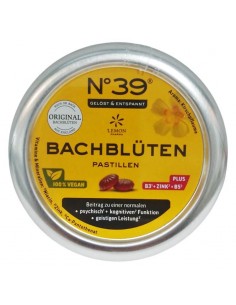 Нервно напрежение и страх - Цветни есенции на д-р Бах N°39 + витамини & минерали, ~40 броя пастили с вкус на череша, 50 g 2 - Капки по Метода на Доктор Бах