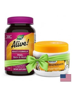 Формула за коса, кожа и нокти Алайв, 60 желирани таблетки - Менопауза