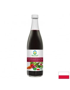 Сок от ферментирали зеленчуци БИО – Детокс и подкрепа за храносмилането, 500 ml - Зеленчукови