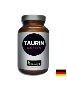 Таурин – Сърдечно-съдова подкрепа и умствен фокус, 500 mg, 90 капсули