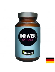 Джинджифил екстракт 10:1 – Имунна защита и подкрепа при газове и подуване, 400 mg, 90 капсули