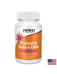 Пренатални витамини с DHA – Подкрепа през бременността и кърменето, 90 софтгел капсули