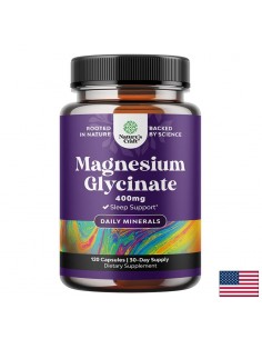 Магнезий (бисглицинат) – Спокоен сън и нервна система, 100 mg, 120 капсули