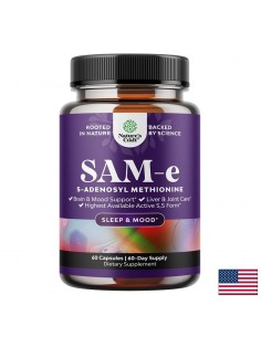 САМ-е (S-аденозил метионин) – Нервна система и ставен комфорт, 200 mg, 60 капсули