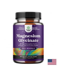 Магнезий (бисглицинат) – Мускули, нервна система и сън, 125 mg, 120 капсули