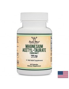 Магнезий ацетил таурат – антистрес и добро настроение, 60 капсули - Мозъчна функция,памет, концентрация