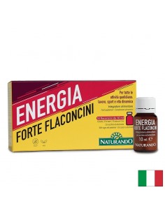 Формула за енергия и издръжливост с Кордицепс 100 mg + Годжи бери 200 mg, Energia Forte, 10 флакона x 10 ml