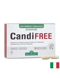 Формула за вагинален и чревен баланс при жени с Прополис 300 mg и Чаено дърво 50 mg – Donna CandiFREE, 30 веган капсули - Чаено дърво