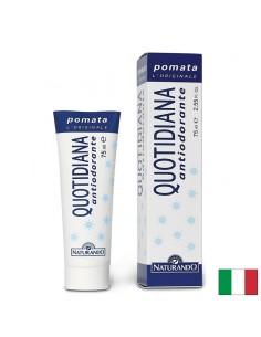 Крем-дезодорант против прекомерно изпотяване с дълготраен ефект, Quotidiana Antiodorante, 75 ml - Козметика