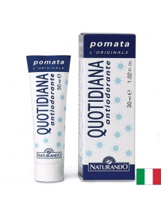 Крем-дезодорант против прекомерно изпотяване с дълготраен ефект, Travel Size, Quotidiana Antiodorante, 30 ml - Козметика