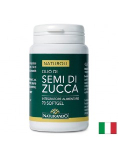 Масло от тиквени семки 500 mg + Витамин Е 10 mg – Подкрепа на пикочния мехур и простатата, 70 софтгел капсули