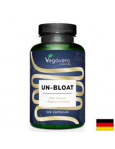 Формула при подуване и газове с храносмилателни ензими и билкови екстракти, UN-Bloat, 120 капсули