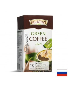 Зелено кафе 480 mg + L-карнитин 55.5 mg + Хром 100 µg – Контрол на теглото и метаболитен баланс, 10 сашета - Сашета