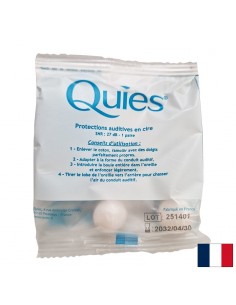 Восъчни тапи за уши – Защита от шум и спокоен сън, 27 dB, 1 чифт