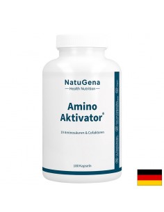 Amino Aktivator (19 аминокиселини) – Мускулно възстановяване и поддържане на мускулната маса, 180 капсули