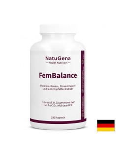 FemBalance – Хормонален баланс при ПМС, нередовен цикъл и менопауза, 180 капсули