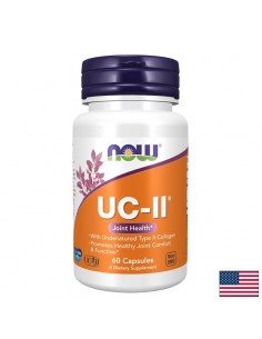 UC-II (Неденатуриран колаген тип II) – При болки и скованост в ставите, 40 mg, 60 капсули - Калций