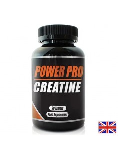 Power Pro Creatine (Креатин монохидрат) – Сила, експлозивност и мускулна издръжливост, 1000 mg, 90 таблетки - Спортни добавки