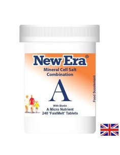 Combination A - Биотин за здрава коса, кожа и нокти, 18 µg, 240 бързоразтворими таблетки