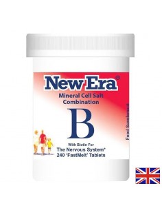 Combination B – Калциев фосфат + Калиев фосфат + Биотин - При стрес и нервно напрежение, 240 бързоразтворими таблетки