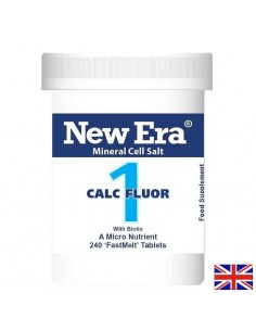 Минерална сол №1 Калциев флуорид с Биотин – Здрав зъбен емайл и грижа за устната кухина, 240 бързоразтворими таблетки