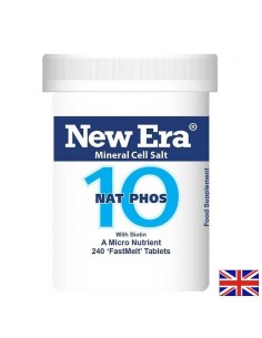 Минерална сол №10 Натриев фосфат с Биотин – При киселини и стомашен дискомфорт, 240 бързоразтворими таблетки