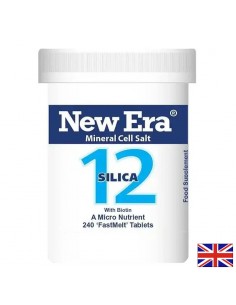 Минерална сол №12 Силиций с Биотин – Здрава коса и еластична кожа, 240 бързоразтворими таблетки
