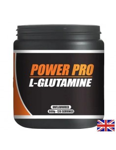 L-Глутамин Power Pro – Мускулно възстановяване и имунна подкрепа, 5000 mg, 600 g прах, 120 дози