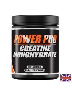 Креатин монохидрат Power Pro – Сила и мускулен растеж, 5000 mg, 600 g прах, 120 дози