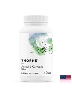 Ацетил-L-карнитин – Енергия, концентрация и подкрепа за нервната система, 500 mg, 60 капсули