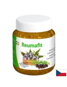 Масажен гел с МСМ, хвойна и черен оман – За стави и мускули, Reumafit, 350 g - Хвойна