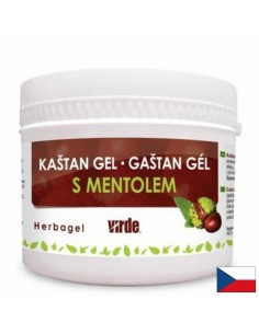 Масажен гел с конски кестен и ментол – При "тежки" крака и за добро кръвообращение, 250 ml - Масажни масла