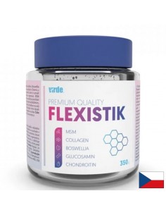 Flexistik – Гел с босвелия, МСМ, колаген, глюкозамин и хондроитин за подвижност и комфорт на ставите, 350 g - Масажни масла