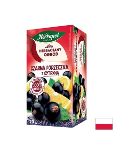 Чай Касис и Лимон, 20 филтърни пакетчета - Билкови  чайове