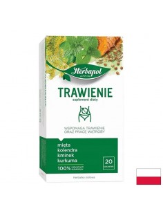 Чай за храносмилане – Билков чай с мента, кориандър и куркума, 20 сашета - Куркума