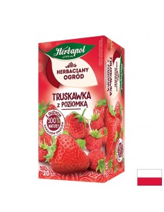 Чай Градинска и Дива Ягода, 20 филтърни пакетчета