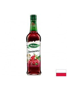 Сироп Червена боровинка - За напитки и десерти, 420 ml