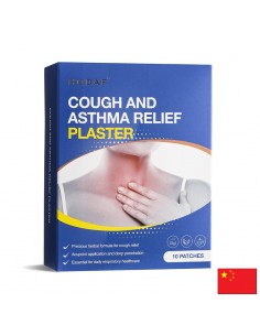 Пластири за облекчаване на дишането (при кашлица и астма), 10 бр.
