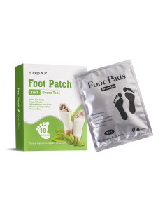 Детокс пластири за стъпала със зелен чай, 10 бр. 2