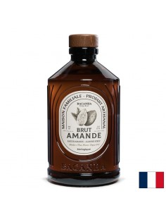 Сироп с бадеми – Френски сироп за кафе, коктейли и десерти, Bacanha Brut Amande, 400 ml