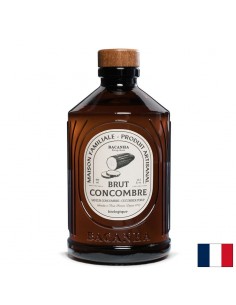 Сироп с краставица – Френски сироп за коктейли, лимонади и освежаващи напитки, Bacanha Brut Concombre, 400 ml - Билкови сиропи