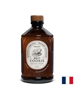 Сироп с вкус на бисквитки – Френски сироп за кафе, фрапе и десерти, Bacanha Brut Cookie, 400 ml - Билкови сиропи