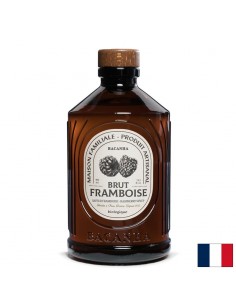Сироп с малина – Френски сироп за коктейли, лимонади и десерти, Bacanha Brut Framboise, 400 ml - Билкови сиропи