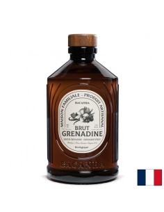 Сироп гренадин – Френски сироп за коктейли, лимонади и десерти, Bacanha Brut Grenadine, 400 ml - Билкови сиропи
