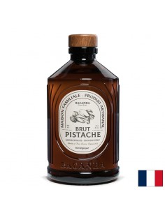 Сироп с шамфъстък – Френски сироп за кафе, лате и десерти, Bacanha Brut Pistache, 400 ml - Билкови сиропи