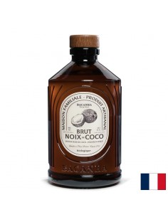 Сироп с кокос – Френски сироп за коктейли, кафе и десерти, Bacanha Brut Noix de Coco, 400 ml - Билкови сиропи