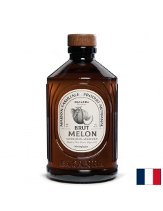 Сироп с пъпеш – Френски сироп за коктейли, лимонади и освежаващи напитки, Bacanha Brut Melon, 400 ml - Билкови сиропи