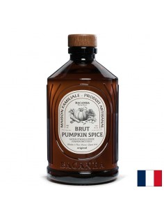 Сироп с тиква и подправки – Френски сироп за кафе, лате и есенни напитки, Bacanha Brut Pumpkin Spice, 400 ml - Билкови сиропи